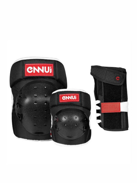 Powerslide Protective Gear Set for Rollers Black