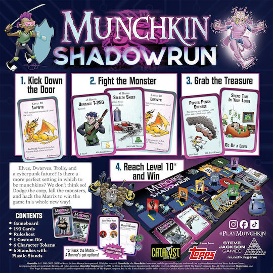 Επιτραπέζιο Παιχνίδι Shadowrun για 3-6 Παίκτες (EN) Steve Jackson Games