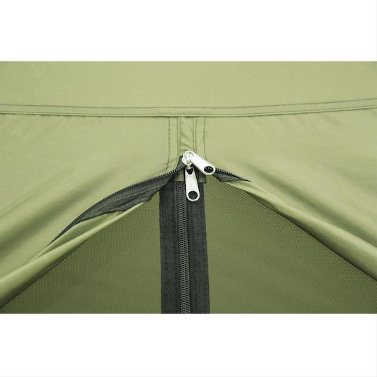 Escape Trail V Forest Camping Tent Igloo Green for 4 People 280x240x180cm