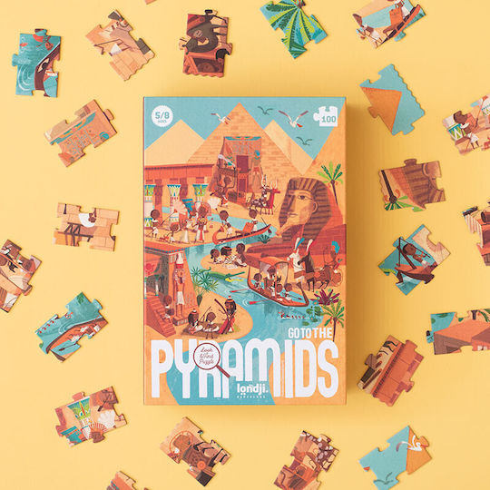 Παιδικό Puzzle Pyramids 100pcs Londji