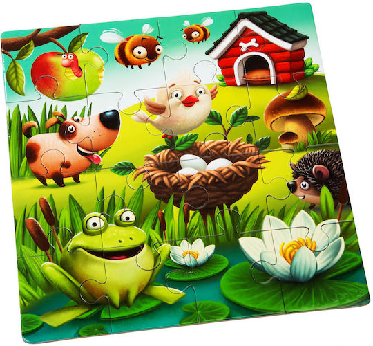 Puzzlika 3 Puzzles In 1 My Favorite Animals