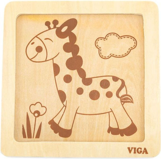 Ξύλινο Παιδικό Puzzle 4pcs Viga Toys