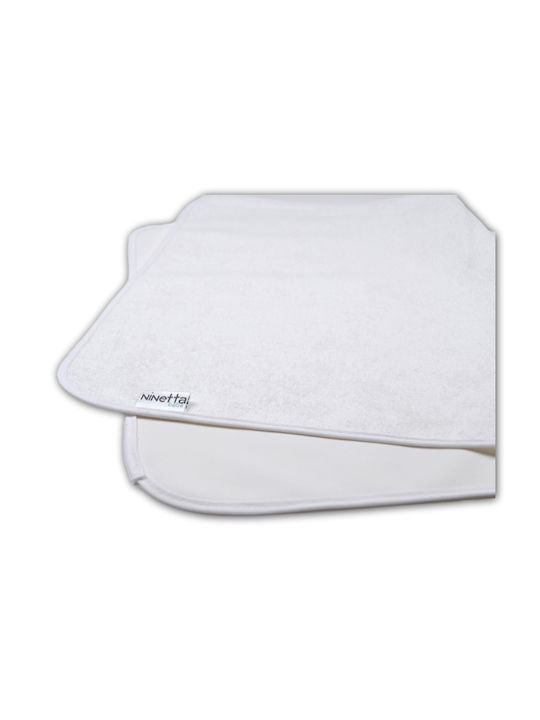 Ninetta Bebe Waterproof Changing Pad White Gray 35x56cm.