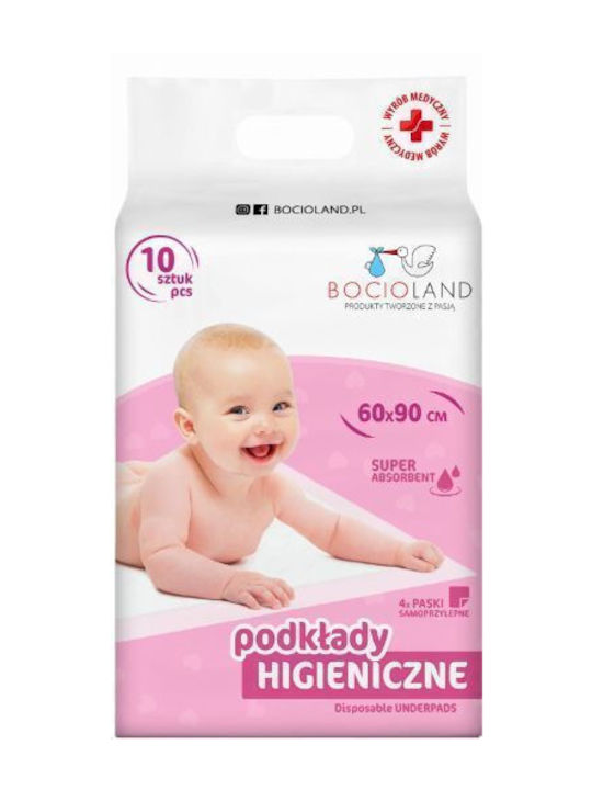 Bocioland Einweg-Burp Tuch 60x90cm 10 Stück Bocioland Einweg-Burp Tuch 60x90cm 10 Stück
