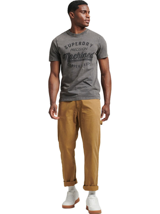 Vintage Copper Label Тениска Washed Black