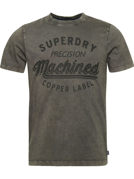 Vintage Copper Label Тениска Washed Black