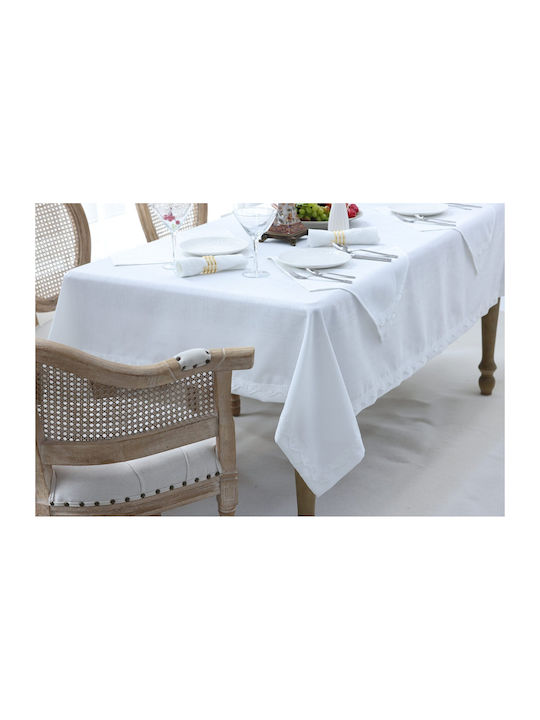 Liolios Home Tischtuch Ivory 160x260cm