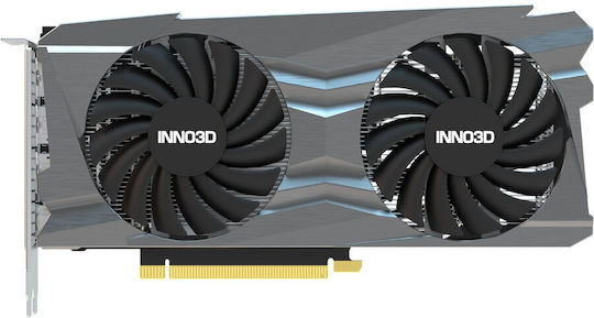 Inno 3D GeForce RTX 3050 6GB GDDR6 Twin X2 V2 Κάρτα Γραφικών