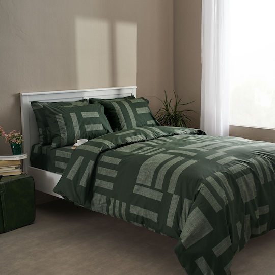 Charalambidis Kids Sheets Single Green 160x260cm