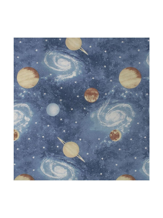Dimcol Sheet Set Single Cotton Blue 160x240cm 2pcs