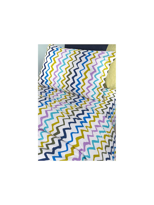 Guy Laroche Sheet Set Single Cotton Multi 160x250cm 1110030224016 3pcs