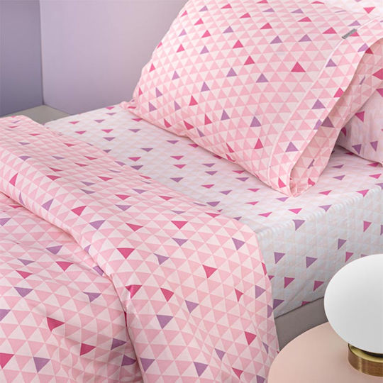 Guy Laroche Bettwäsche-Set Einzel Baumwolle Two 2 Twenty Fuchsia 165x250cm 3Stück