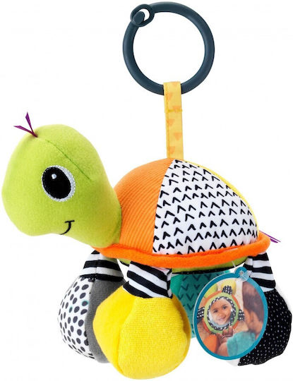 Infantino Pendant Toy for Car with Mirror Touch Doll with Mirror "Turtle" for 0++ Months