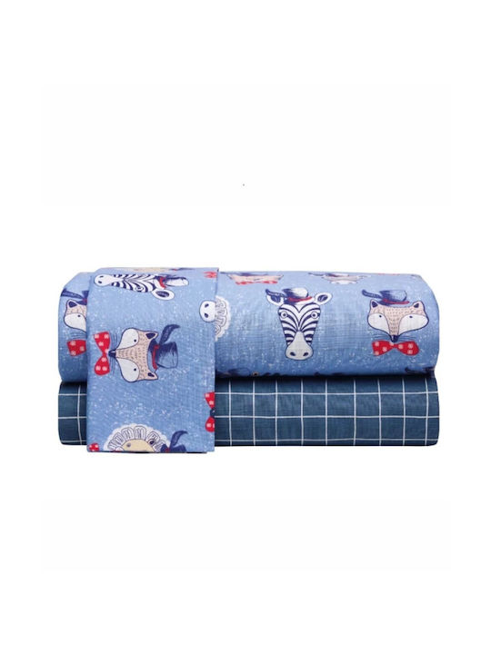 Kentia Bettwäsche-Set Einzel Baumwolle Cabaleros 160cm 3Stück