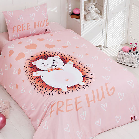 Beauty Home Single Set Hug 6165 Salmon 170x240cm