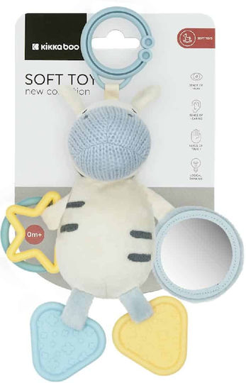Kikka Boo Pendant Toy for Stroller with Mirror Stripy Friends for 0++ Months