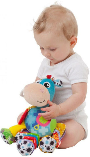 Playgro Suspendata Jucărie pentru Leagăn și Cărucior cu Teether Clip Clop Sensory Garden pentru 0++ Luni