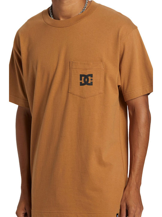 Star Pocket T-shirt Brown