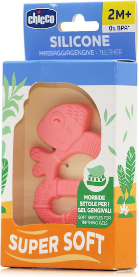 Chicco Teething Ring made of Silicone for 2 m+