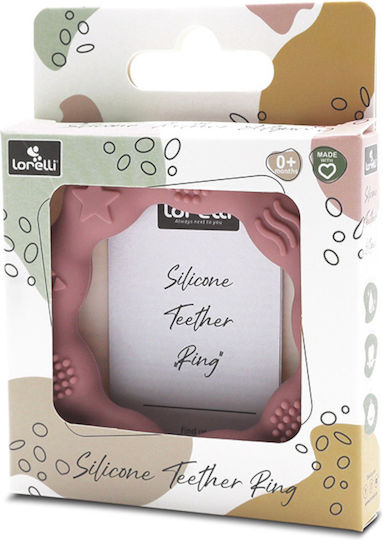 Lorelli Teething Ring made of Silicone for 0 m+