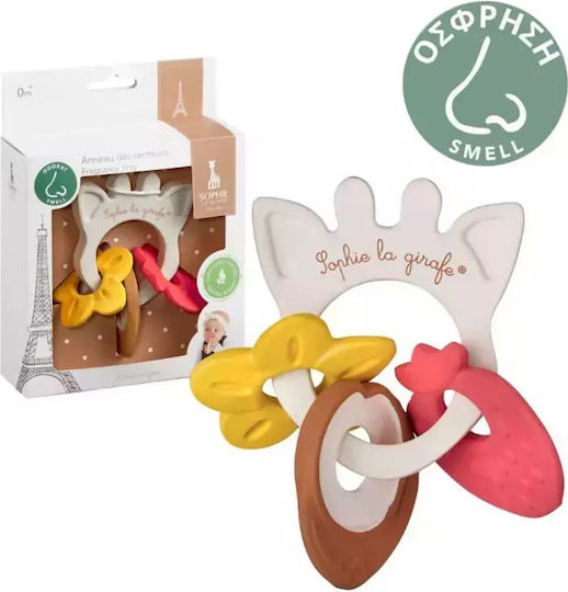 Sophie La Girafe Teething Ring Teething Relief Made of Rubber for 0 m+