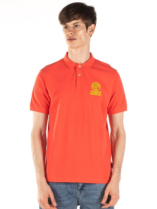 Polo Short Sleeve T-shirt Coral