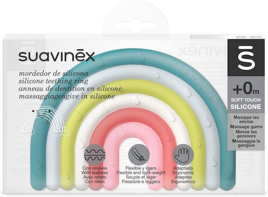 Suavinex Teething Ring Silicone for 0 m+