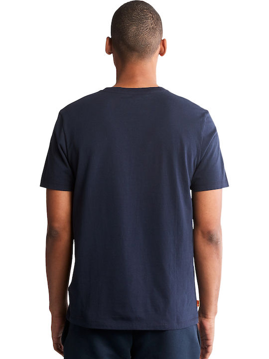 Wind Water Earth T-shirt Navy Μπλε