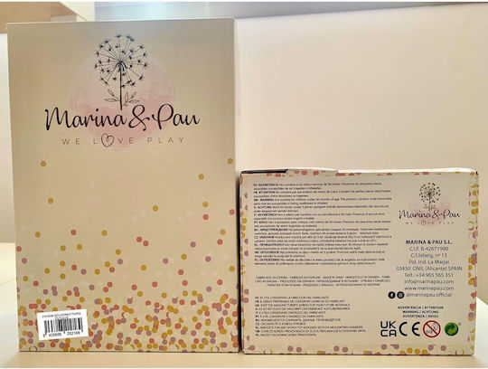 Marina & Pau Σετ με Μωρό Κούκλα 21 εκ.