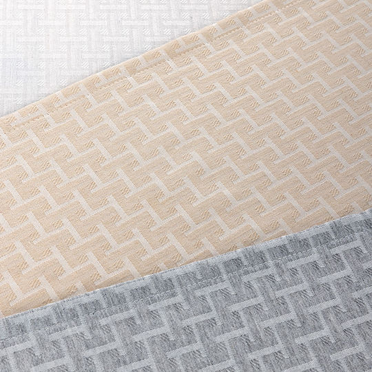 Palamaiki Set Tischdecken Fleckabweisend Grau 175x260cm
