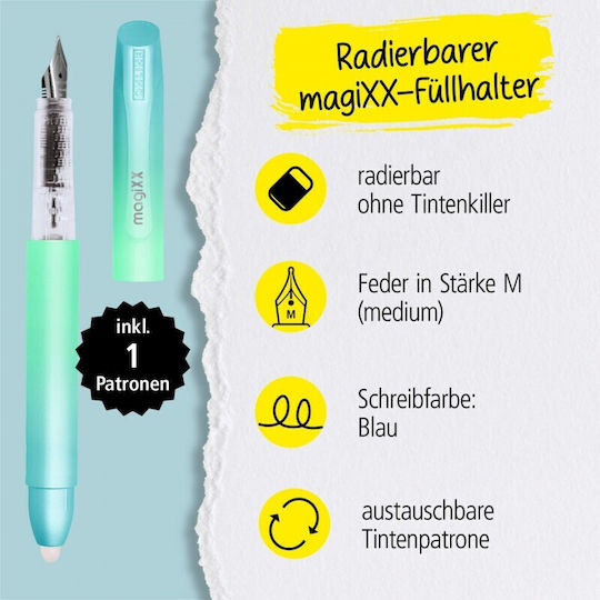 Online Füllfederhalter Medium mit Blauer Tintenfarbe
