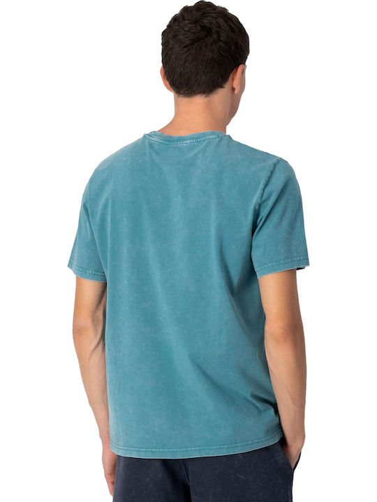 Rochester T-shirt Πετρόλ