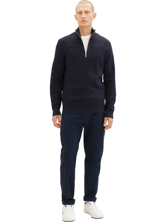 Long Sleeve Sweater Navy Blue