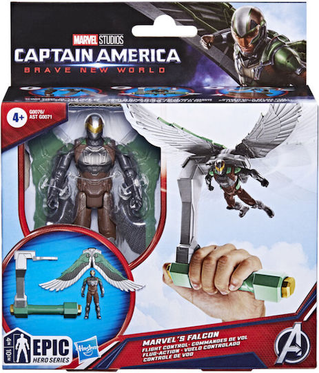 Action Figure Brave New World Captain America Brave New World Captain America Height 10.16cm (Miscellaneous Designs)