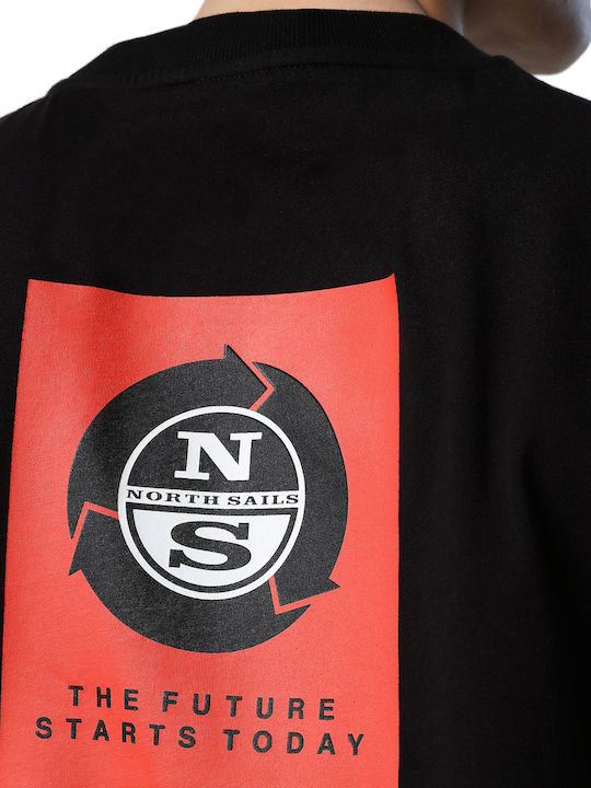 T-shirt Μαύρο