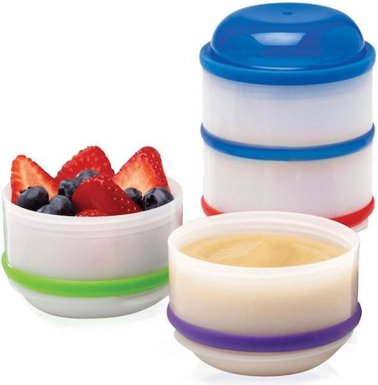 Dr. Brown's Plastic Baby Container for 6+ months 4pcs Multicolour -GB