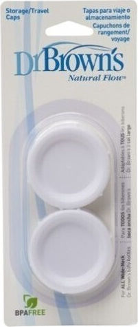 Dr. Brown's Plastic Baby Lid 2pcs Green
