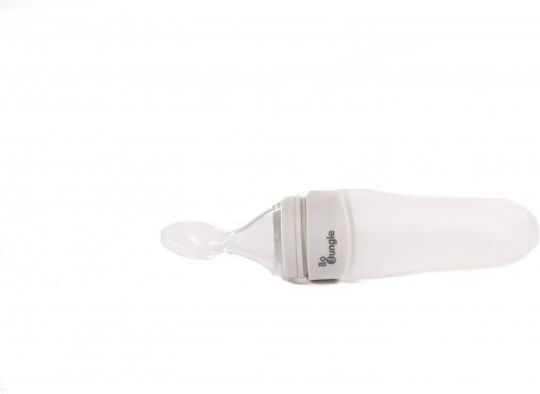 Bo Jungle Πιπίλα Φαγητού Γκρι από Σιλικόνη