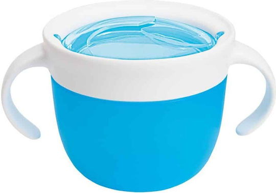 Munchkin Blauer Snack-Container aus Kunststoff für 12+ Monate