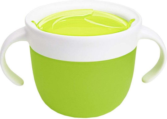 Munchkin Green Snack Container Made of Plastic for 12+ Months