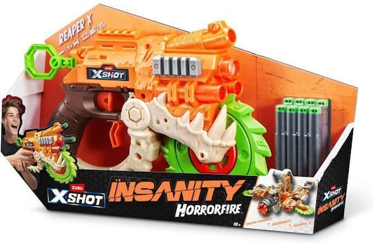 Zuru X-Shot Horror Fire Reaper Waffen mit Schaumstoffpfeilen
