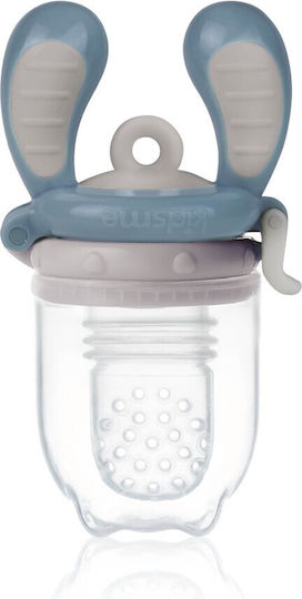 Kidsme Metal Baby Feeder for 6+ months Light Blue