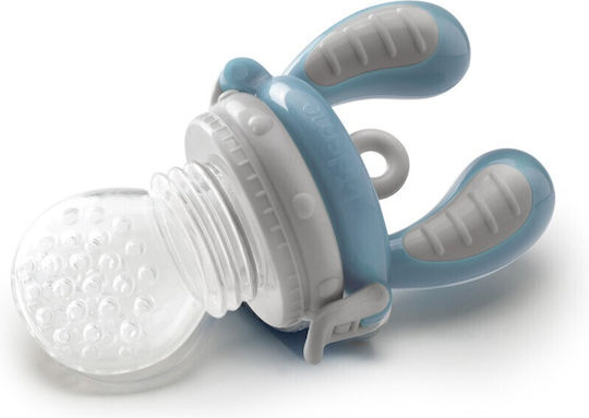 Kidsme Metal Baby Feeder for 6+ months Light Blue