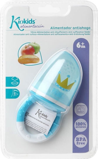 Kiokids Feeder Blue Prince Silicone for 6+ Months