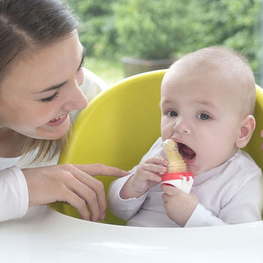 Kidsme Kidsme Green Food Feeder Plus Silicone for 6+ Months