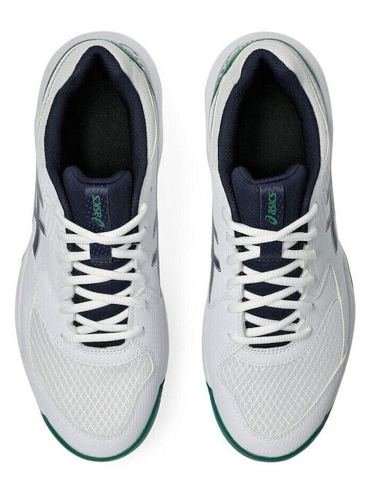 ASICS Geldedicate 8 Ανδρικά Παπούτσια Τένις για Χωμάτινα Γήπεδα Λευκά