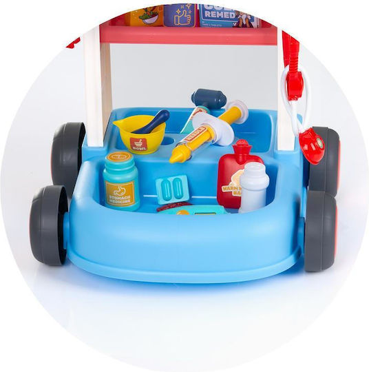 Kids Medical Set for 3+ Years 37pcs SM483759 Medical Trolley