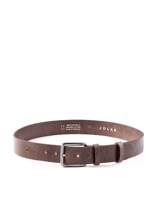 Herren Gürtel Braun 125