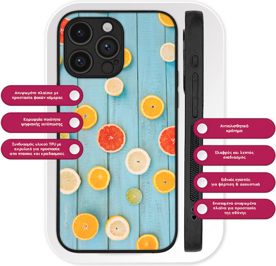 Sonique Fruit Series Case Xiaomi Poco F7 Ultra 5g Grapefruit