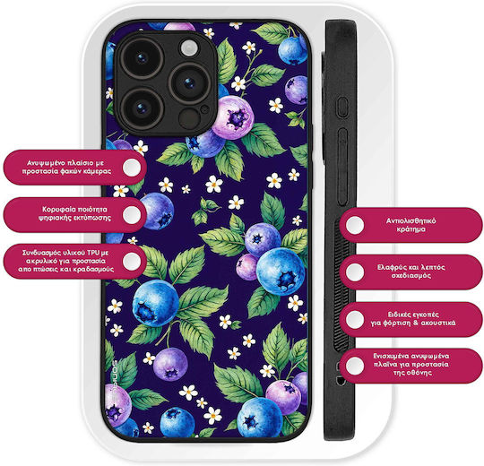 Handyhülle Sonique Fruit Series Xiaomi Poco F7 Ultra 5G Blaubeere 01